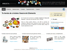Tablet Screenshot of piruetacrystal.com